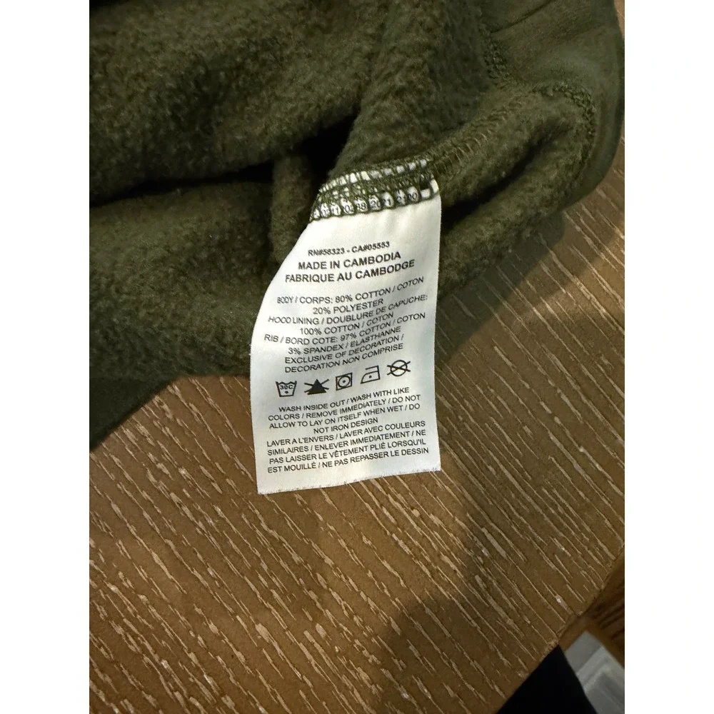 Nike‎ Hoodie Mens Medium Green Multicolor Spellout Pullover Sweatshirt